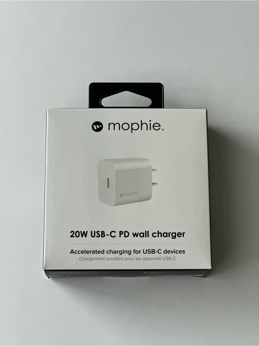 Mophie 20W USB-C Accelerated Wall Charger New
